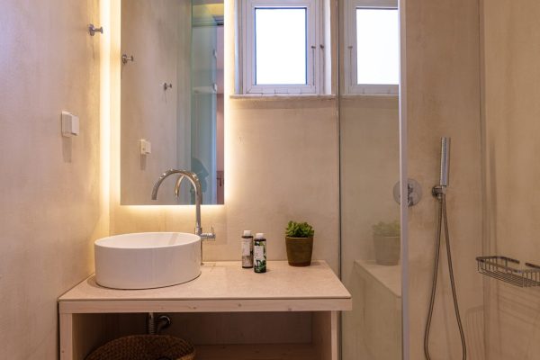 Stone Room at Spilgaia Apartments in Spili, Crete