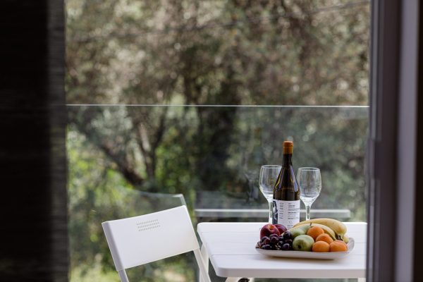 Stone Room at Spilgaia Apartments in Spili, Crete