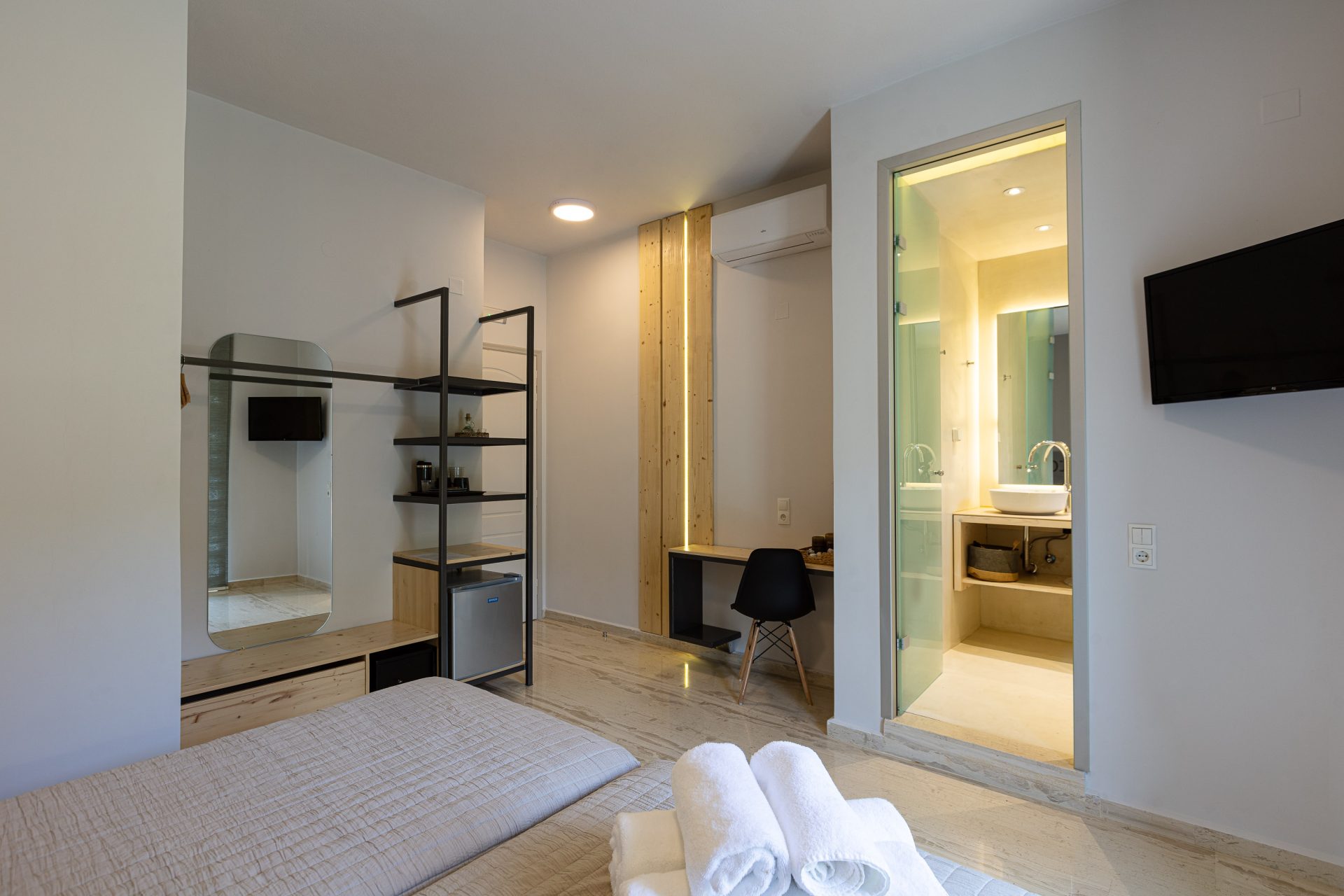 Stone Room at Spilgaia Apartments in Spili, Crete