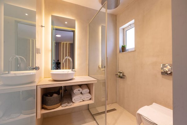 Stone Room at Spilgaia Apartments in Spili, Crete
